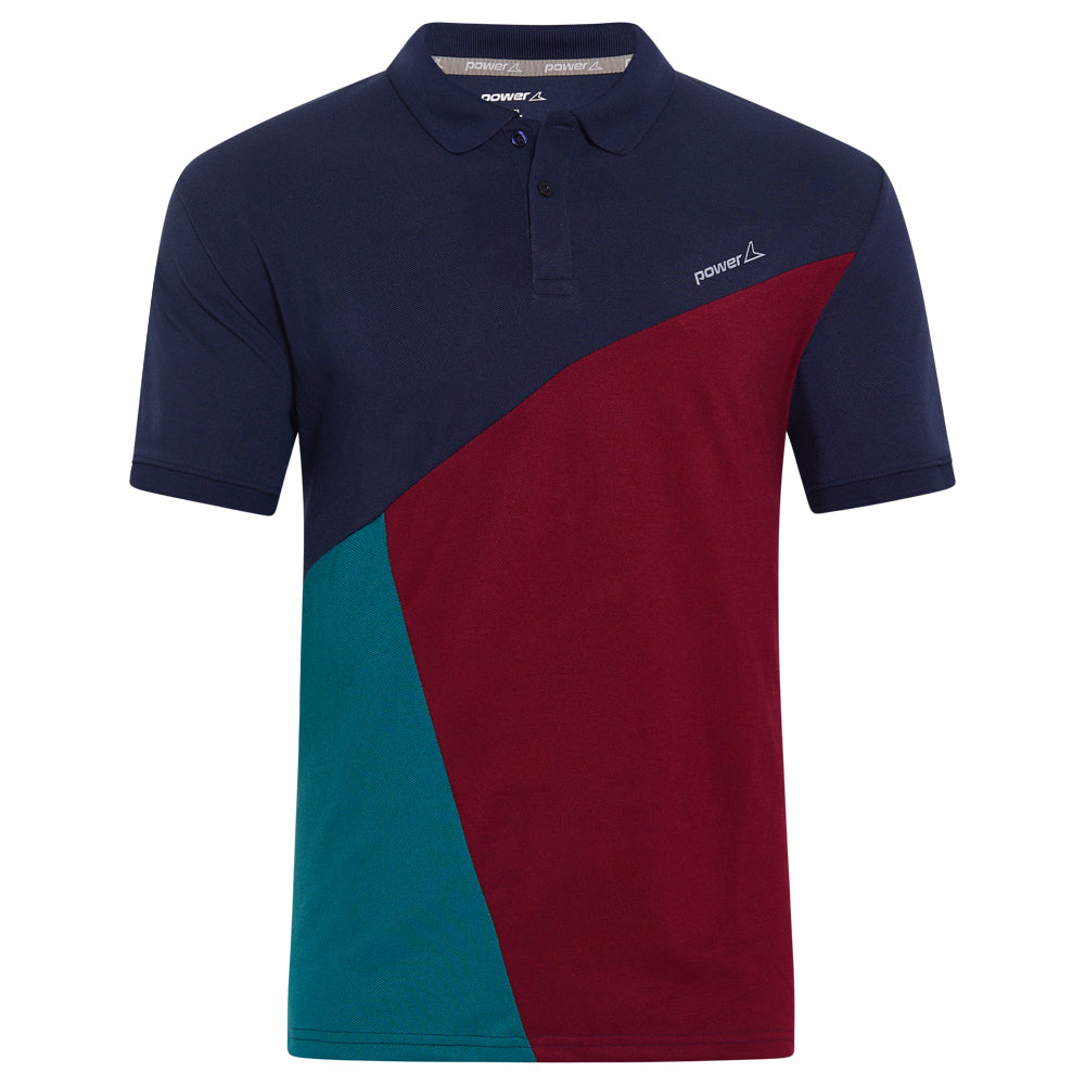 Power ActiveWear Mens CUT N SEW POLO