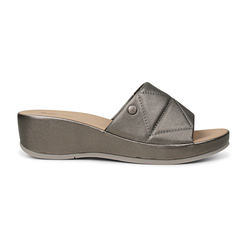 Bata Comfit RELIFT Low-Heel Platform Slip-On Sandal for Women