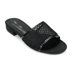 BATA RED LABEL LACY LADIES SANDALS LOW HILL SLIPPER