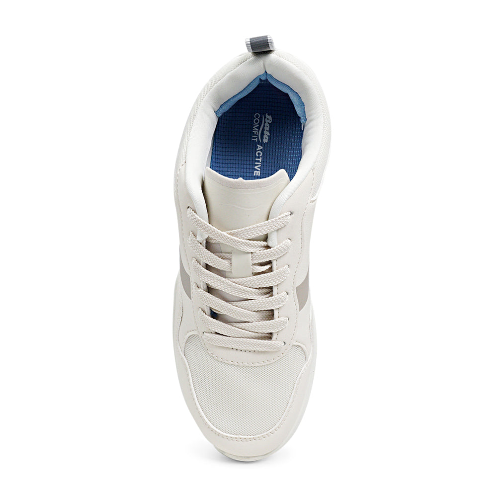 Bata Comfit ActiveWalk ARES Casual Lace-Up Sneaker for Women