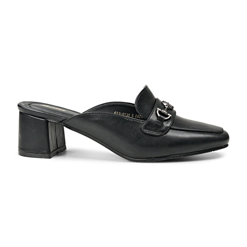 BATA (WOMEN) RUBY LADIES CLOSED MID HEEL MULE