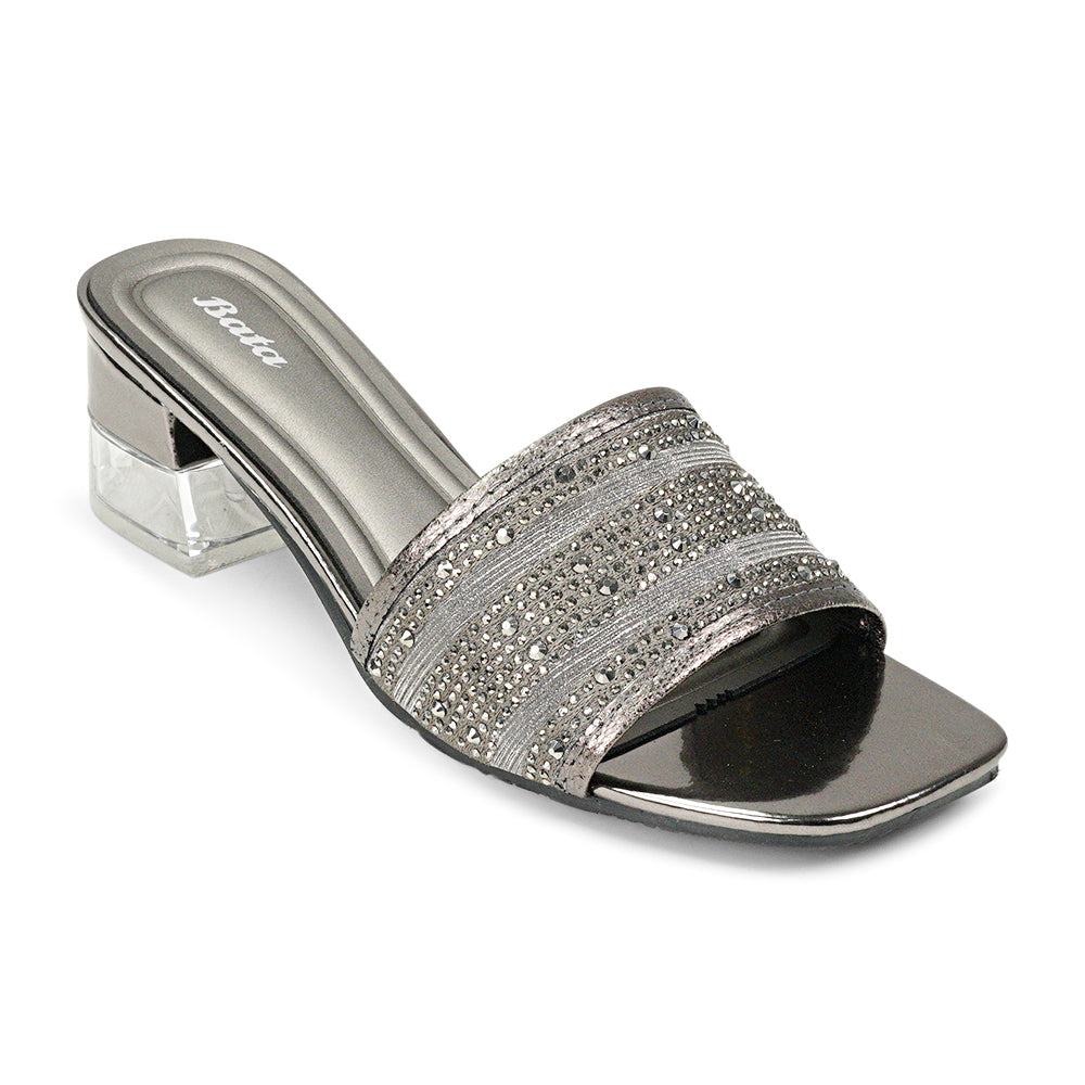 BATA (WOMEN) YASMIN LADIES SANDALS MID HEEL SLIP ON
