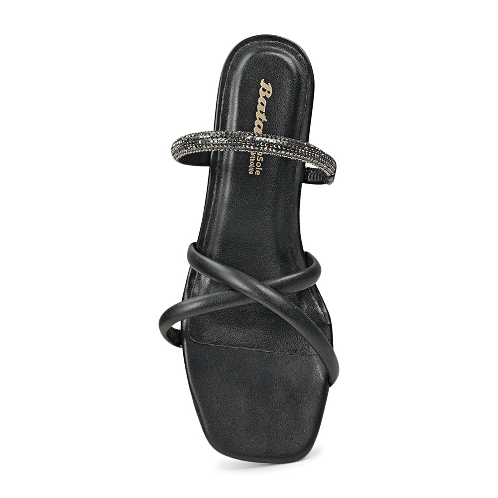 BATA (WOMEN) ZORAY LADIES CHAPPALS MID HEEL SLIPPER