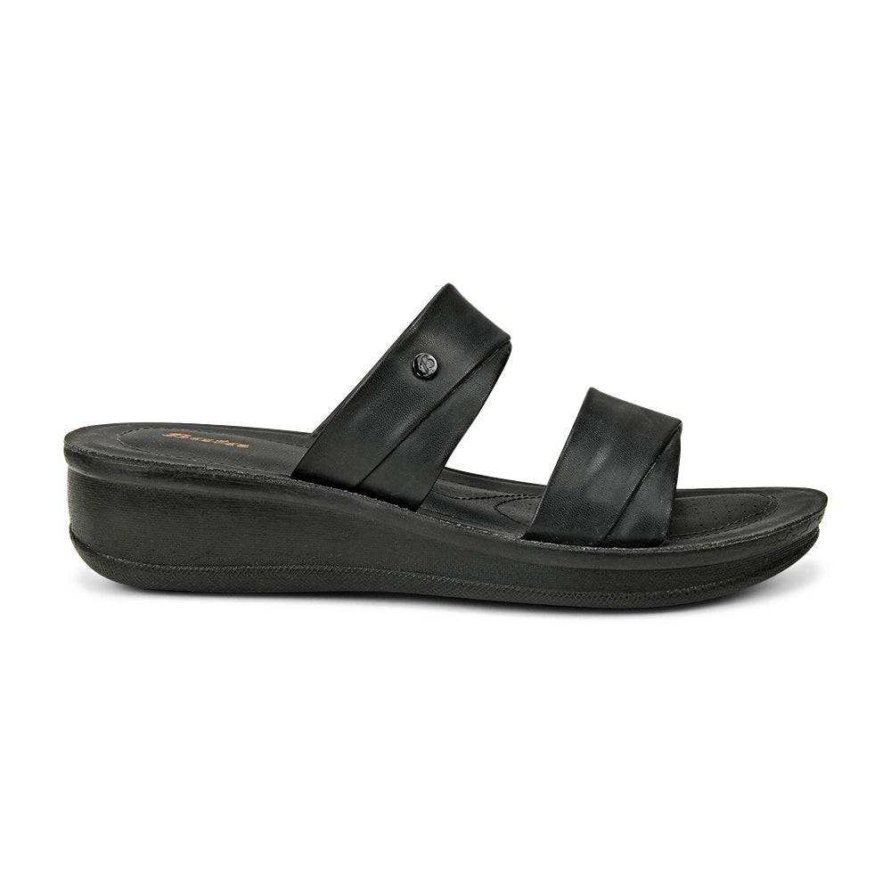 BATA (WOMEN) VELENTINO LADIES CHAPPALS LADIES WEDGE SLIPPER