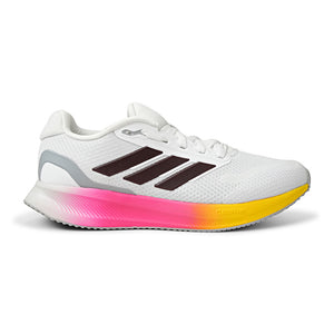 ADIDAS RUNFALCON 5 FTWWHT/ AURMET/CBLACK INTERNATIONAL SPORTS SNEAKER