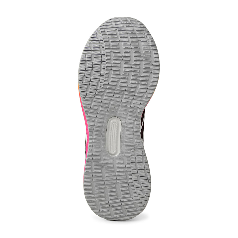 ADIDAS RUNFALCON 5 FTWWHT/ AURMET/CBLACK INTERNATIONAL SPORTS SNEAKER