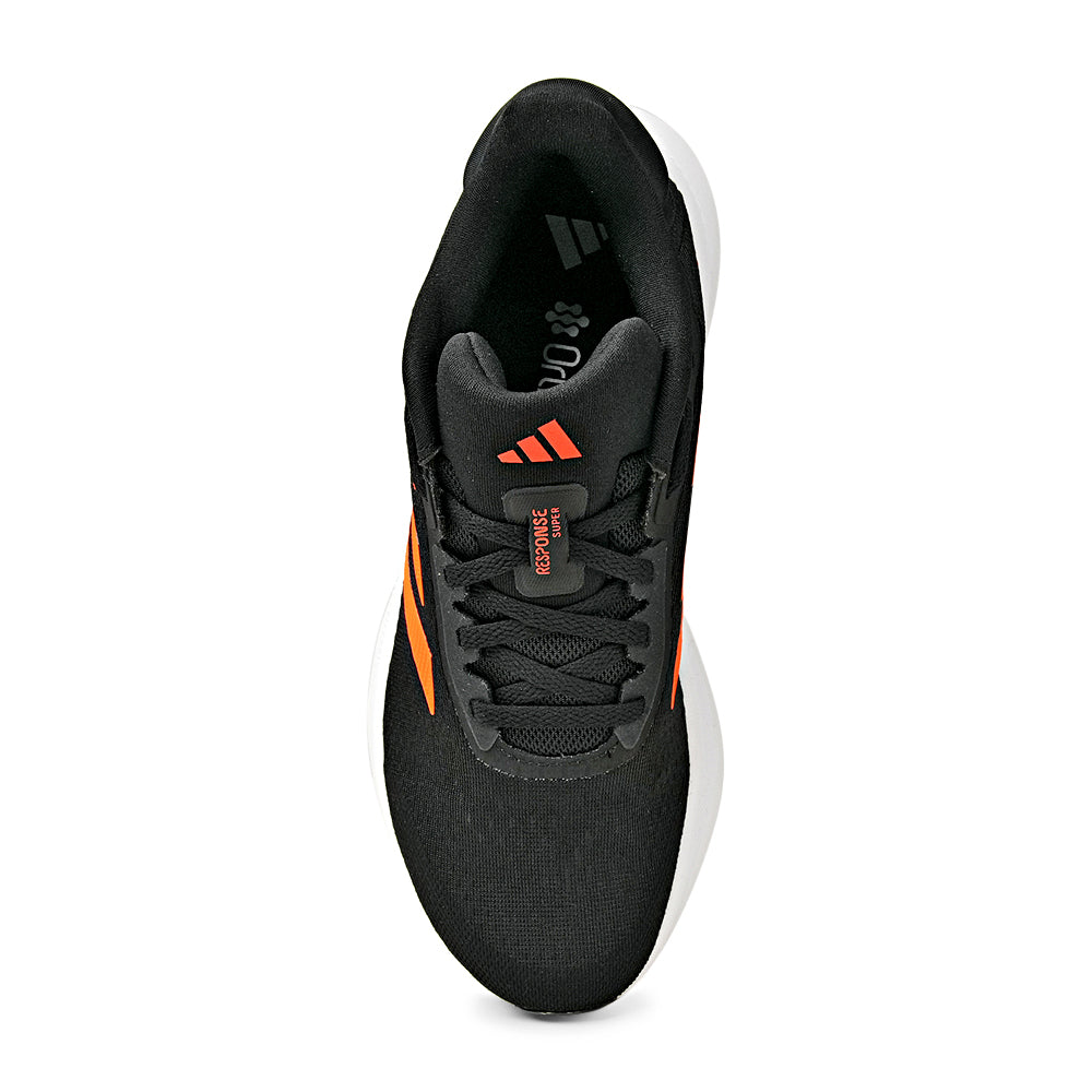 ADIDAS RESPONSE SUPER M CBLACK/ SOLRED/CBLACK INTERNATIONAL SPORTS SNEAKER