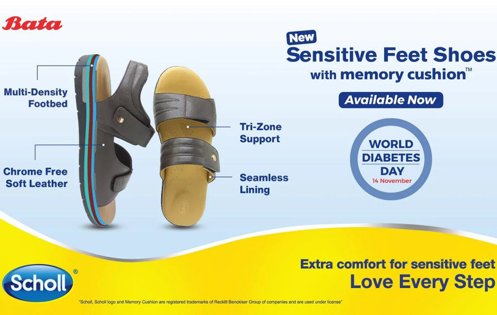 Sensitive Feet Shoes are Here on World Diabetes Day!