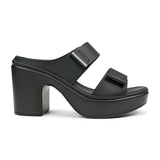 BATA (WOMEN) BELLE LADIES SANDALS MID HILL SLIP ON