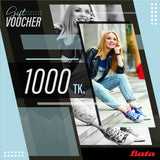 Bata Digital Gift Card 1000Tk