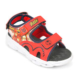 JUSTICE LEAGUE LIGHT 4 C. BOYS SANDALS