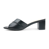 Bata ZYLYN Low-Block Slip-On Heel Sandal