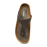 Bata MATTE Toe-Post Sandal for Men