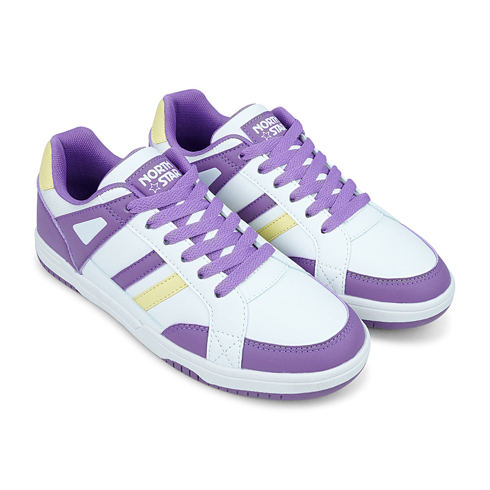 POWER NEW YORK Low-Top Lace-Up Sneaker for Women