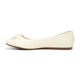 BATA WHITE BALLERINA