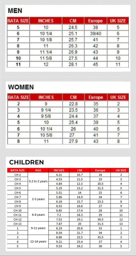 Men's Shoe Size Chart - Macy's