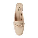 BATA (WOMEN) RUBY LADIES CLOSED MID HEEL MULE