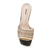 BATA (WOMEN) YASMIN LADIES SANDALS KITTEN HEEL SLIPER