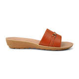 BATA (WOMEN) Brown SANDALS