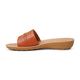 BATA (WOMEN) Brown SANDALS