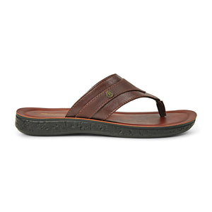 BATA (MEN) Brown SANDALS