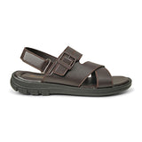 BATA (MEN) Brown SANDALS
