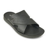 BATA (MEN) Black SANDALS