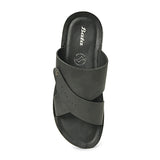 BATA (MEN) Black SANDALS