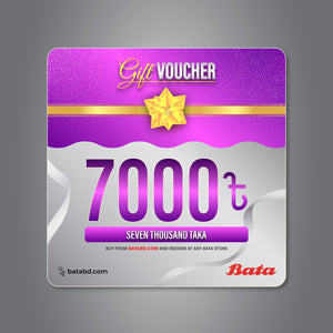 Bata Digital Gift Card 7000Tk