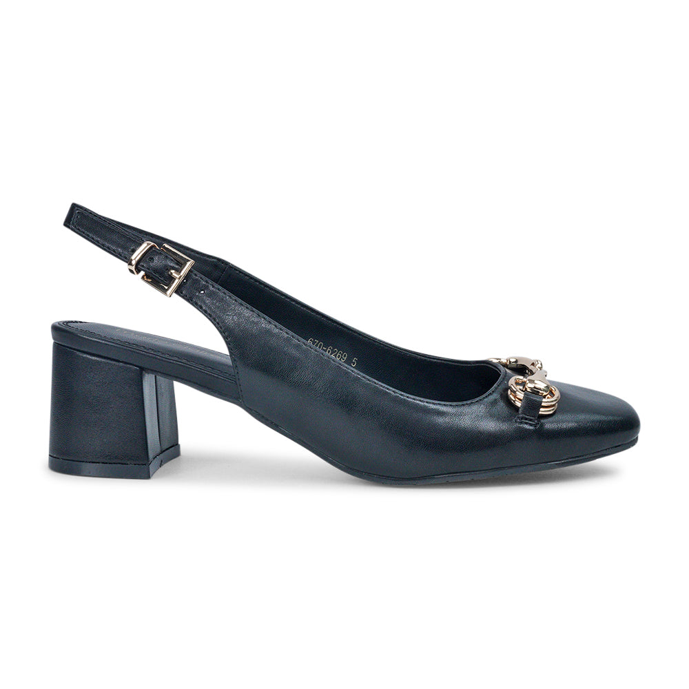 Marie Claire CACHEL Slingback Block Heel Shoe