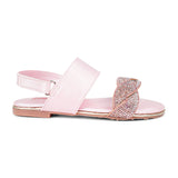 BubbleGummers FIONA Slip-On Belt Sandal for Little Girls