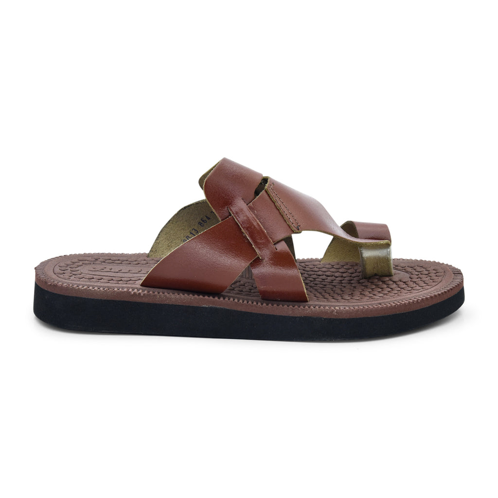Handmade genuine leather thong sandals for men leather sole Made in Italy |  eBay