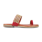 Bata RAY Ethnic Flat Toe-Ring Sandal for Women