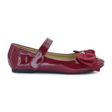 RABIA Red Ballet Flat for Little Girls