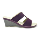 Bata Low-Heel Wedge Sandal for Women - batabd