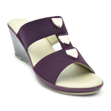 Bata Low-Heel Wedge Sandal for Women - batabd