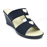 Bata Low-Heel Wedge Sandal for Women - batabd