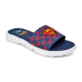 Junior's Superman Slide Sandal by Justice League