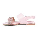 BubbleGummers FIONA Slip-On Belt Sandal for Little Girls