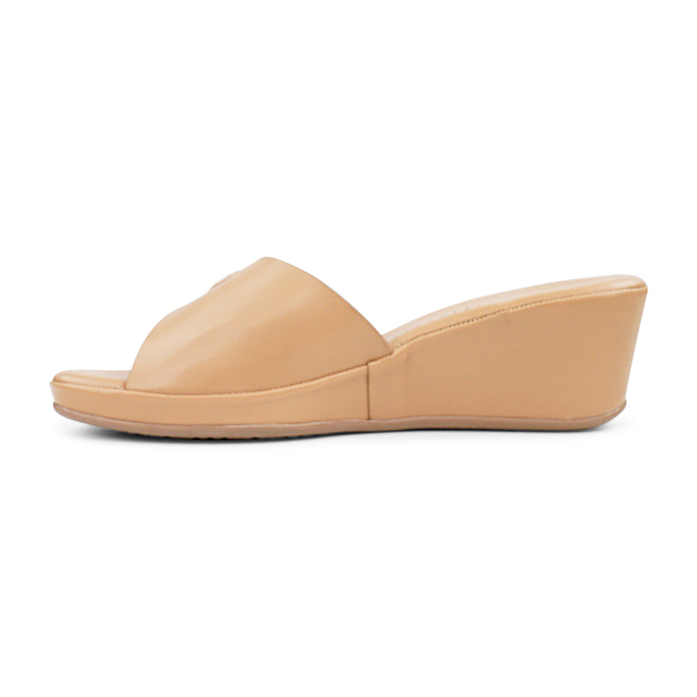 Bata Comfit ARIANA Low-Wedge Slip-On Sandal for Women