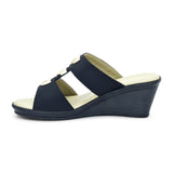 Bata Low-Heel Wedge Sandal for Women - batabd