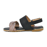 BubbleGummers FIONA Slip-On Belt Sandal for Little Girls