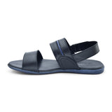 Bata Black Sandal for Men - batabd