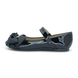 RABIA Black Ballet Flat for Little Girls