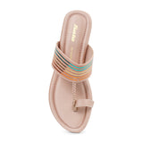 Bata Ray Trendy Flat Sandal for Women