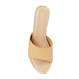 Bata ZEPHYR Low-Wedge Slip-On Sandal