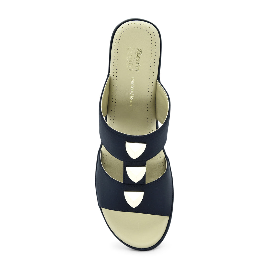 Bata Low-Heel Wedge Sandal for Women - batabd