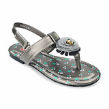 BUBBLE GUMMERS FIONA Slingback Toe-Post Flat Sandal for Girl Babies