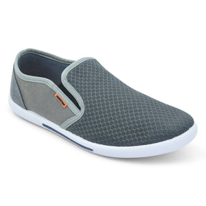 Gray Casual Shoes For Men - batabd