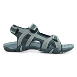 Men's Grey Sandals - batabd